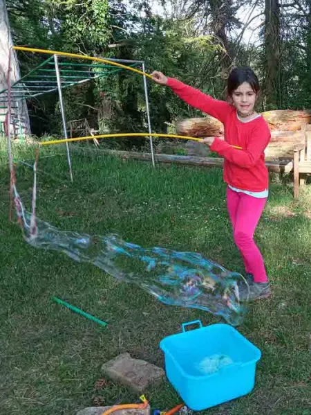 animazione festa bolle giganti