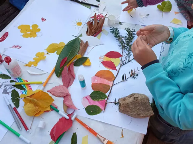 laboratorio creativo i doni del bosco