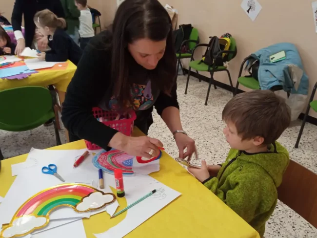 laboratorio creativo magico arcobaleno